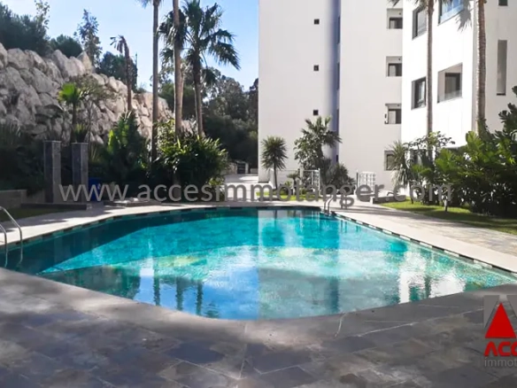 Studio à louer à Tanger, meublé quartier Malabata avec piscine